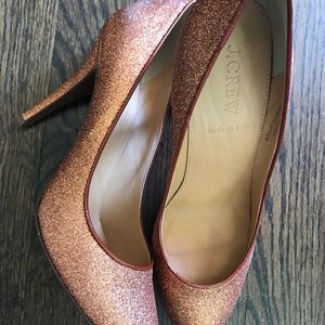 J.Crew Final Sale Glitter Heels